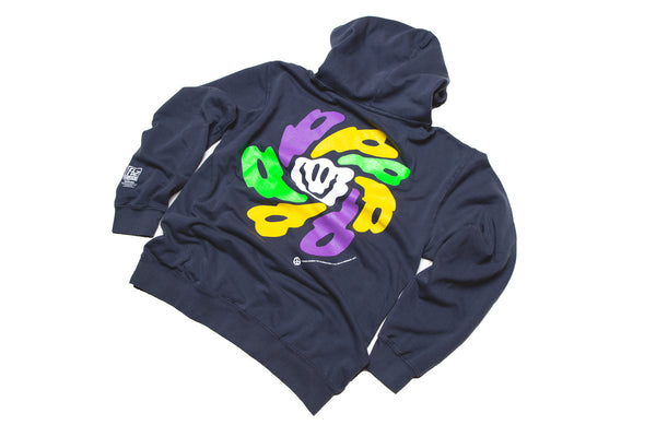 DYED LYSERGIC PULLOVER HOODY