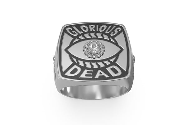 ASID SUPERBOWL RING IN SILVER.