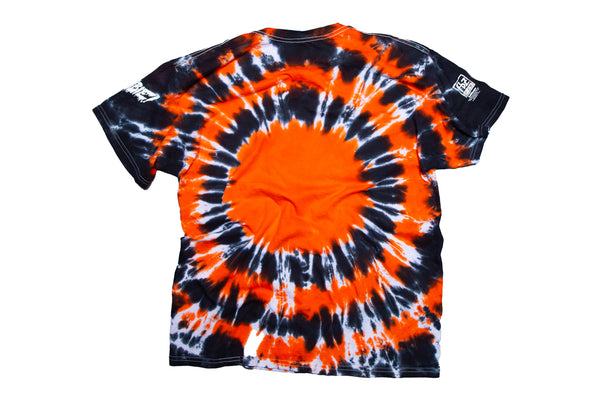 CLOCKWORK TIE DYE ZOMBIE! T-SHIRT.