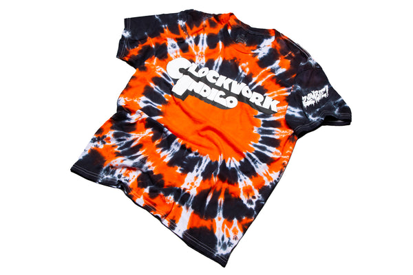 CLOCKWORK TIE DYE ZOMBIE! T-SHIRT.