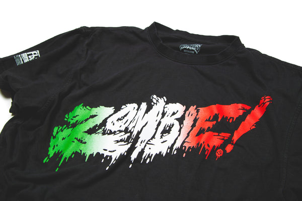 LA FAMILIA Zombie! Classic Logo T-Shirt.