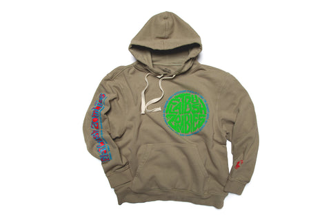Whole World Pullover Hood.