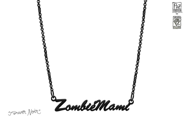 ZOMBIE MAMI CHAIN IN FOREVER NOIR.