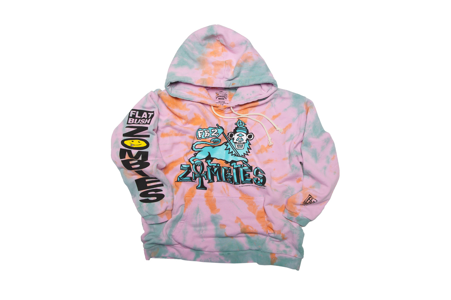 FLATBUSH ZOMBIES TYE DYED CREW SWEATSHIRT – The Glorious Dead