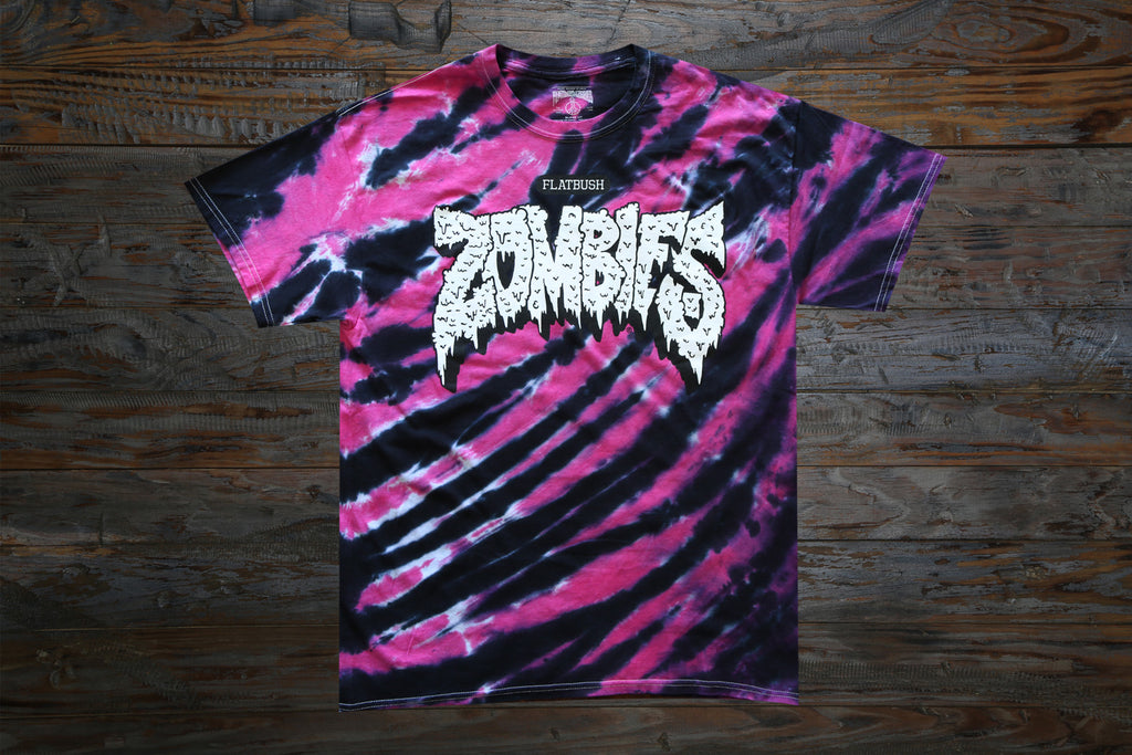 Flatbush zombies tie dye hoodie Clearance