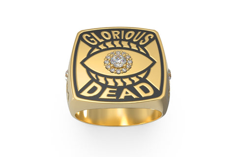 ASID SUPERBOWL RING IN GOLD.