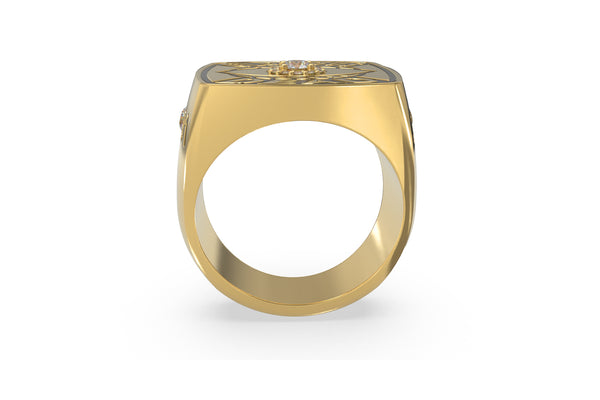 ASID SUPERBOWL RING IN GOLD.